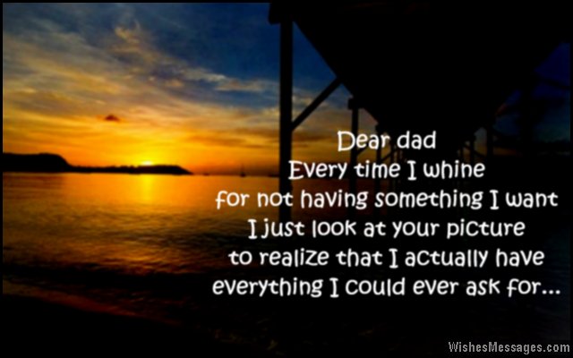 Beautiful quote to say i love you to dad