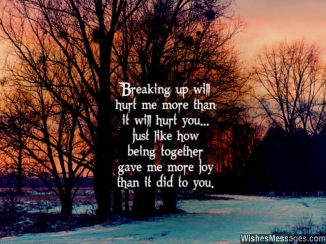 Breakup message for him quote to end a relationship with your boyfriend