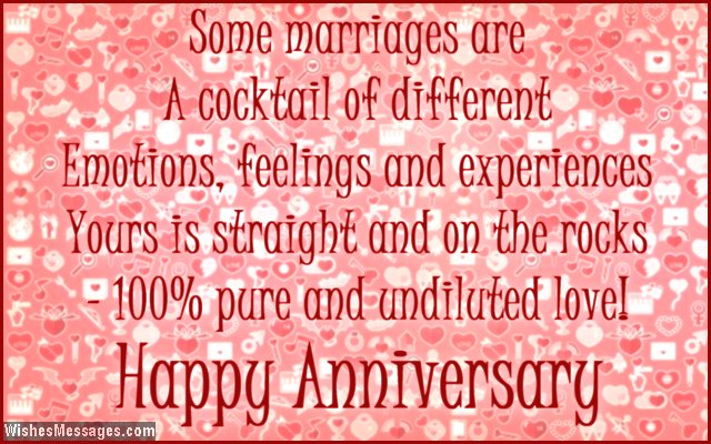 Cute anniversary card quote for couples