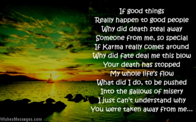 Death missing you poem for dad who passed away