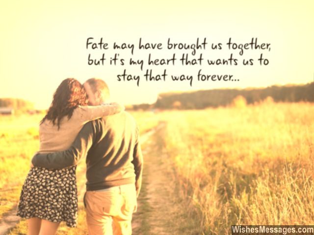 Fate love quote fiance fiancee my heart us to be together forever