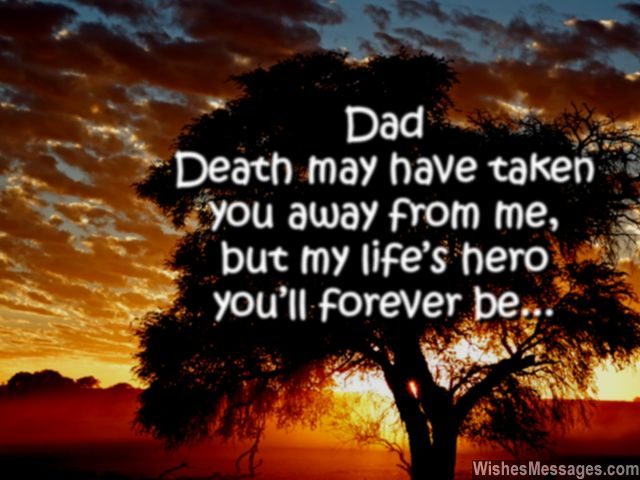 I miss my dad my life's hero after death