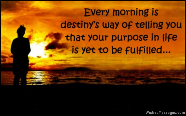 Inspirational good morning wishes greeting