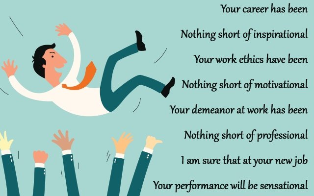 Inspirational message for colleague who got a new job