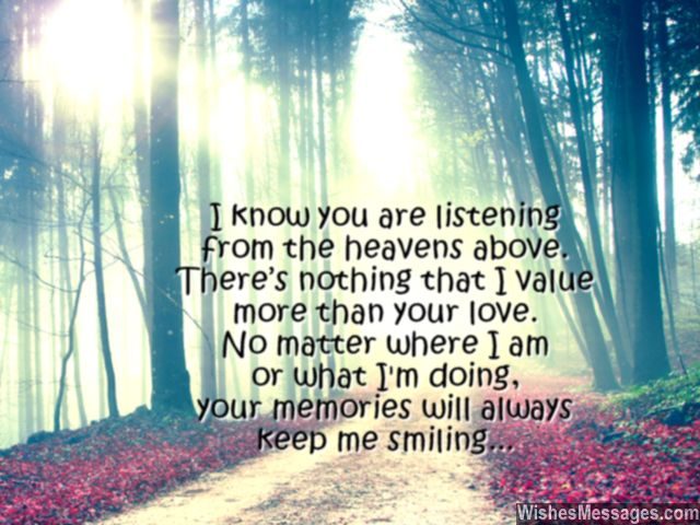 Miss you mom death short funeral poem message memories mother