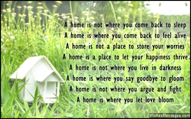 New home card poem