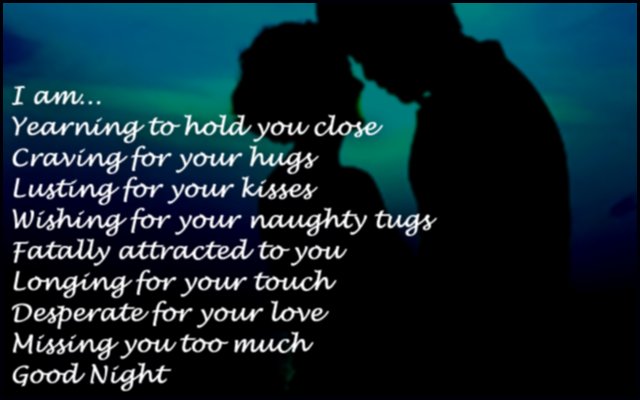 Romantic good night poem for girlfriend