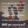 Will You Marry Me Quotes: Proposal Messages for Her