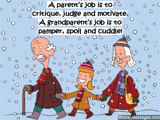 Sweet quote about becoming grandpa and grandma